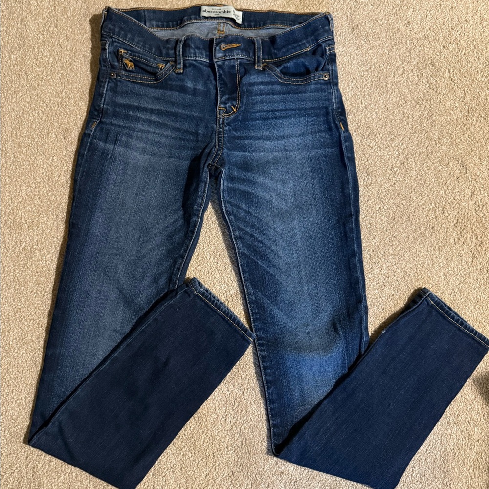 Abercrombie Kids Skinny Blue Jeans